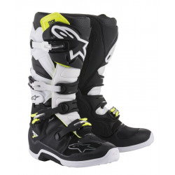 Bottes Alpinestars Tech 7 Noir Blanc 5(38)