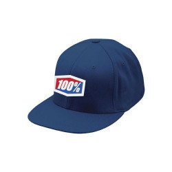 Casquette 100% "icon" 210 fitted hat navy L/XL