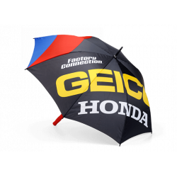 Parapluie Strike Umbrella 100% Geico/Honda Noir