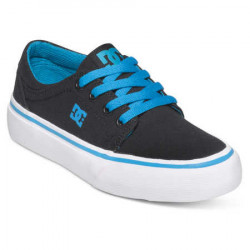 Chaussure enfant DC Trase Noir/turquoise 1(32)-ADBS300083-BTU