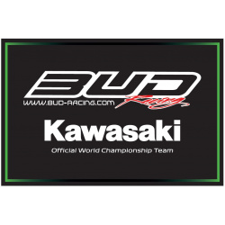 Tapis de sol HURLY Work Team Bud/Kawasaki 80x53cm