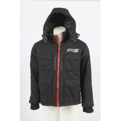 Blouson Bud racing Stadium hiver noir / rouge