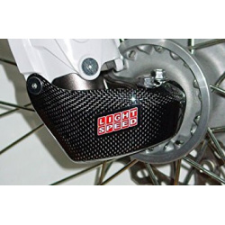 Protection pied de fourche carbone DROIT 450 RMZ 1517 Lightspeed