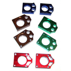 Tendeurs de chaine alu bud CNC YZF 250/450 12 bleu