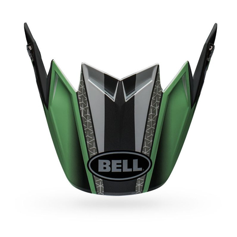 Visière BELL Moto-9 Flex Hound vert/blanc/noir