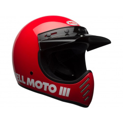 Casque BELL Moto-3 Classic Red taille XL