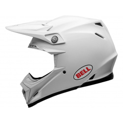 Casque BELL Moto-9 Flex Solid White taille S