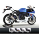 Silencieux Yoshimura R11 Inox Suzuki GSX-R 600/750