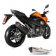 Silencieux Scorpion Serket inox brossé Kawasaki Z800e