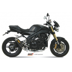 Silencieux MIVV GP carbone Triumph Speed Triple 1050