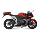 Silencieux double MIVV X-Cone Plus inox satiné Honda CBR600RR