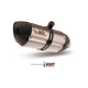 Silencieux MIVV Suono inox/casquette carbone Honda XL700V Transalp