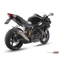 Silencieux MIVV Ghibli inox Suzuki GSX-R600/GSX-R750