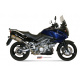 Silencieux double MIVV Suono inox/casquette carbone Suzuki DL1000 V-Strom