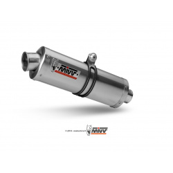 Silencieux MIVV Oval Classic inox Suzuki DL650 V-Strom