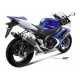 Silencieux double MIVV GP carbone SUZUKI GSX-R1000