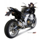 Silencieux MIVV Suono inox/casquette carbone Kawasaki Z750