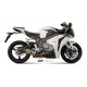 Silencieux MIVV Suono inox/casquette carbone Honda CBR1000RR