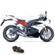 Silencieux Scorpion Serket carbone conique Triumph Daytona 675