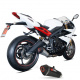 Silencieux Scorpion Serket carbone conique Triumph Daytona 675