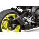 Silencieux SCORPION RP-1 GP carbone/casquette titane Yamaha MT-10