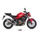 Silencieux MIVV Suono inox casquette carbone Honda CB500F