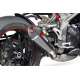 Silencieux SCORPION Serket Taper carbone/casquette ABS noir Triumph Speed Triple 1050