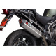 Silencieux SCORPION Serket Parallel inox/casquette ABS noir Triumph Tiger 1200 Explorer