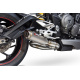 Silencieux SCORPION RP1-GP titane/casquette titane Triumph Street Triple 765