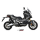 Silencieux MIVV Delta Race inox noir/casquette carbone Honda X-ADV 750