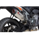 Silencieux SCOPRION Serket Parallel inox/casquette ABS noir KTM Duke 790 