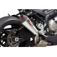 Silencieux SCORPION Serket Taper inox/casquette ABS noir BMW S1000RR