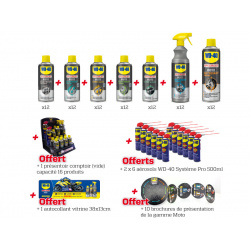 Pack implantation n°1 WD 40 Specialist Moto