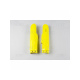 Protections de fourche UFO jaune Suzuki RM85/85L