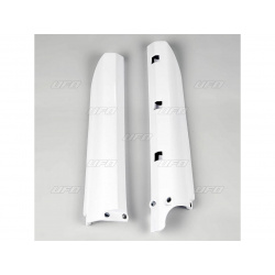 Protections de fourche UFO blanc Yamaha YZ85/85LW