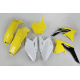 Kit plastique UFO couleur origine jaune/noir/blanc Suzuki RM-Z450