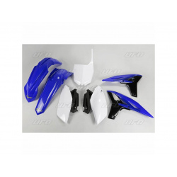 Kit plastique UFO couleur origine bleu/blanc Yamaha YZ250F
