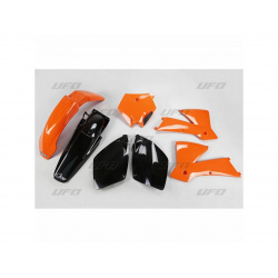 Kit plastique UFO couleur origine orange/noir KTM