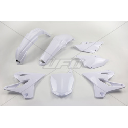 Kit plastique UFO blanc Yamaha YZ125/250