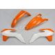 Kit plastique UFO couleur origine (15-16) orange/blanc KTM