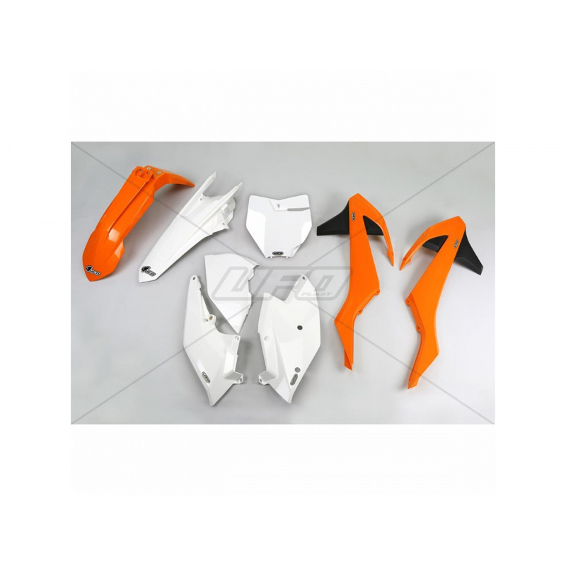 Kit plastique UFO couleur origine (2016) orange/blanc/noir KTM