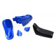 Kit plastique ART couleur origine bleu avec selle complète noire Yamaha PW50