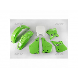 Kit plastique UFO couleur origine Kawasaki KX125