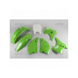 Kit plastique UFO couleur origine (1992) Kawasaki KX125/250