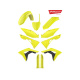 Kit plastiques POLISPORT jaune fluo Honda CRF250/450R