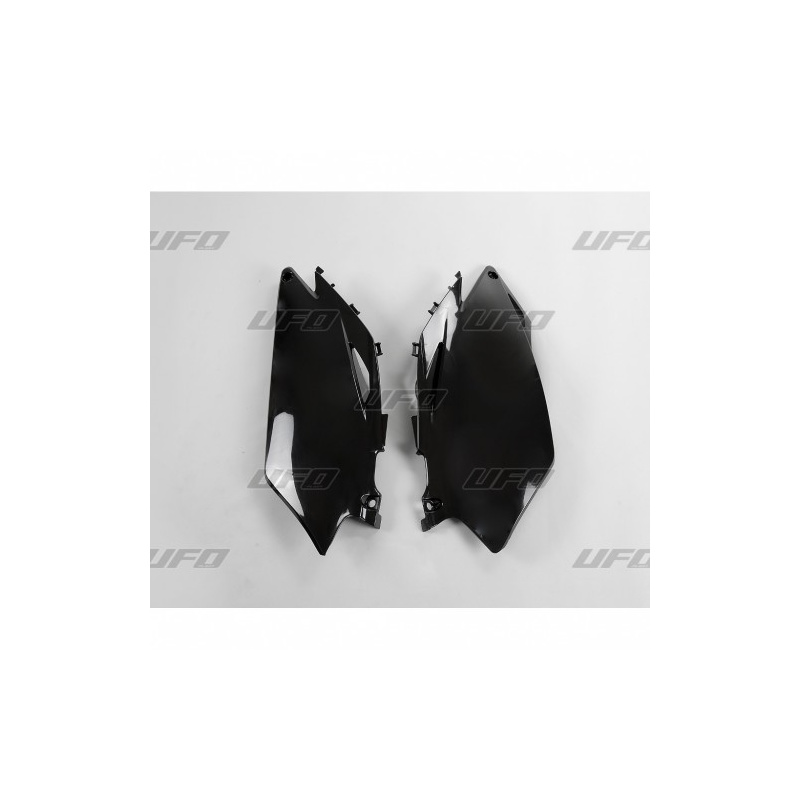Plaques latérales UFO noir Honda CRF250R/450R