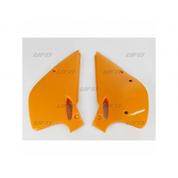 Plaques latérales UFO orange KTM
