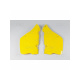 Plaques latérales UFO jaune Suzuki RM125