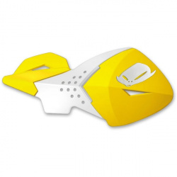 Protège-mains UFO Escalade jaune/blanc