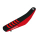 Housse de selle BLACKBIRD Double Grip 3 noir/rouge Honda CRF450R/RX